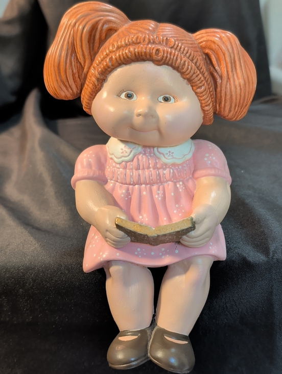 Cabbage Patch Kids Other - Vintage 80s Cabbage Patch Porcelain Sitting Figurine